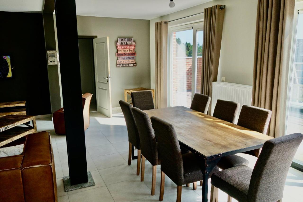 Loft En Duplex Avec Terrasse 3 Chambres Proche Pairi Daiza Монс Экстерьер фото